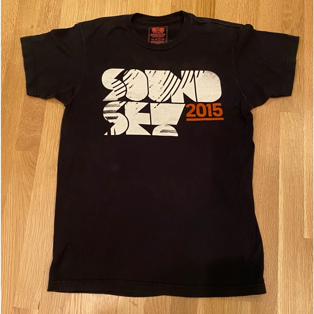 Sound Set 2015 Black Short Sleeve Concert Tee Short / Size M